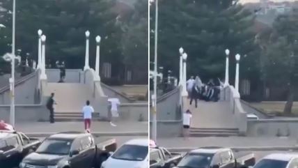 hapšenje osumljičenog Bondi plaža.jpg