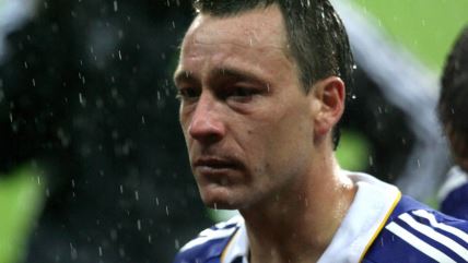 Džon Teri tuguje u finalu Lige šampiona 2008