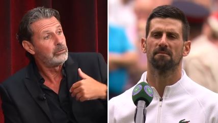 Novak Đoković i Patrik Muratoglu.