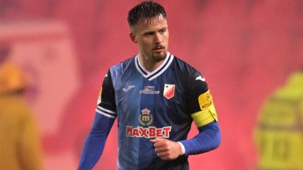 Njegoš Petrović u dresu FK Vojvodina.