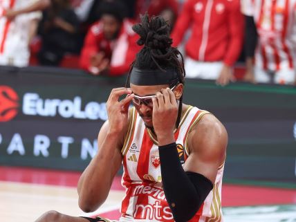 Čima Moneke, košarkaš Crvene zvezde.