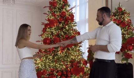 Ljubomir Ristić sa ženom