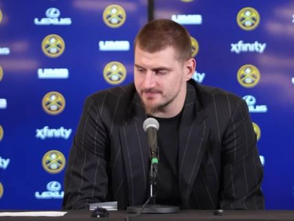 Nikola Jokić na konferneciji nakon obaranja rekorda.