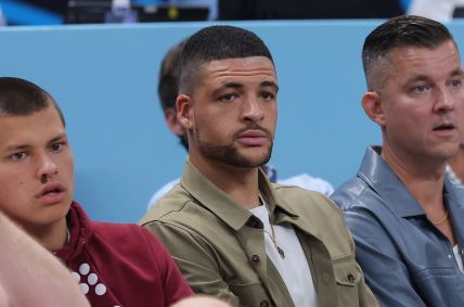 Ife Lundberg gleda meč na Eurobasketu