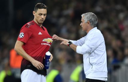 Nemanja Matić i Žoze Murinjo u Mančester junajtedu