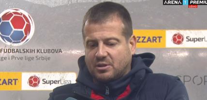 Nenad Lalatović daje izjavu