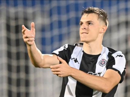 Fudbaler Partizana Andrej Kostić