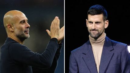 Pep Gvardiola i Novak Đoković