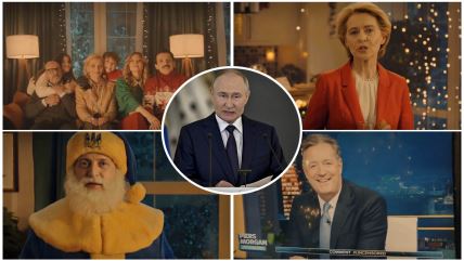 Vladimir Putin, Ursula Fon der Lajen, Volodimir Zelenski, Pirs Morgan