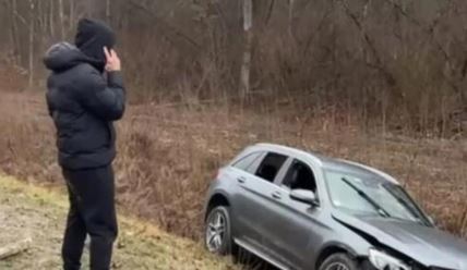 Aleksandar Misojčić Xander doživeo saobraćajnu nesreću, auto smrskan