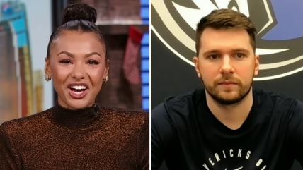 Luka Dončić čestitka za Božić od Malike Endrjuz.