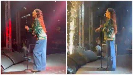 Ceci pukle pantalone pred koncert, zamalo da peva u trenerci