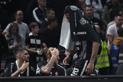 Braun Osetkovski i Marinković na utakmici Partizana i Makabija