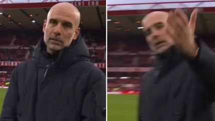 Pep Gvardiola ljut na kamermana na utakmici Mančester sitija