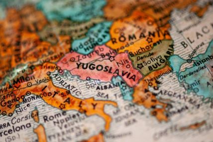 Jugoslavija mapa