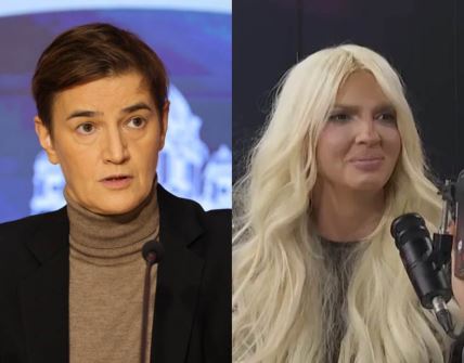 Jelena Karleuša i Ana Brnabić