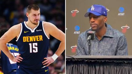 Nikola Jokić i Ben Adebajo