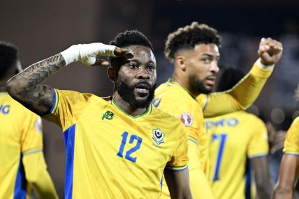 Gelor Kanga na utakmici Gabona i Obale Slonovače