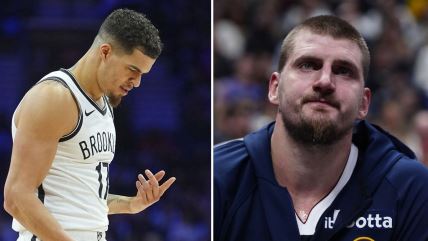 Majkl Porter slavi koš protiv Denver Nagetsa