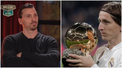 Zlatan Ibrahimović i Luka Modrić