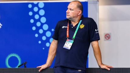 Dejan Savić na utakmici Crne Gore