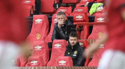 Ole Gunar Solskjer i Majkl Karik