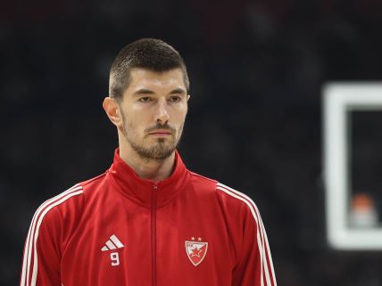 Srpski košarkaš Luka mitrović, igrač CSKA iz Moskve.