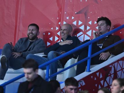 Trener košarkaša Partizana Đoan Penjaroja na Evropskom prvenstvu u vaterpolu.