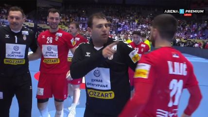 Dejan Milosavljev zabranio Vanji Iliću da skandira Aufiderzen.