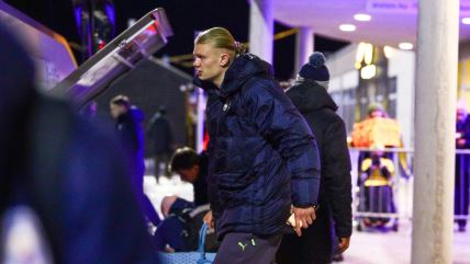 Erling Haland ulazi u autobus u Bodeu