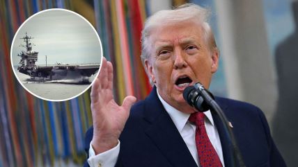 Donald Tramp i nosač aviona