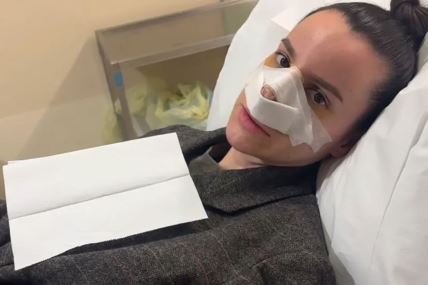 Tatjana Pejčić okrivila doktore da su joj uništili nos