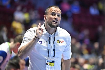 Uroš Zorman na meču Hrvatske i Slovenije.