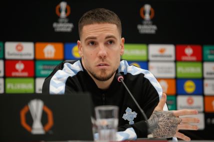 Mihajlo Ristić konferencija za novinare pred Zvezdu