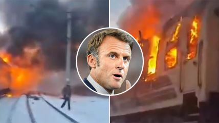 makron o napadu na ukrajinski voz.jpg