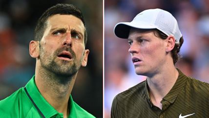 Novak Đoković i Janik Siner.