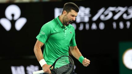 Novak Đoković urlik na Austraijan openu protiv Janika Sinera