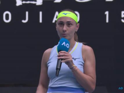 Aleksandra Krunić nakon finala Australijan opena.
