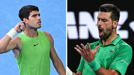 Karlos Alkaraz i Novak Đoković