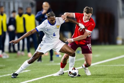 Žeremi Žake u dresu reprezentacije Francuske.