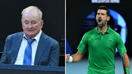 Rod Lejver i Novak Đoković
