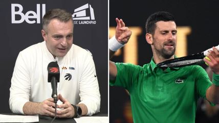 Darko Rajaković i Novak Đoković