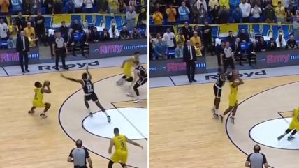 Koš Klarka za pobedu protiv Partizana