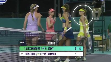 Dajana Jastremska i Teodora Kostović, Ukrajinka neće da pruži ruku Ruskinji Aleksandrovoj