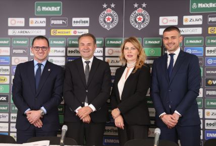 Milka Forcan, Rasim Ljajić, Danko Lazović i Predrag Mijatović