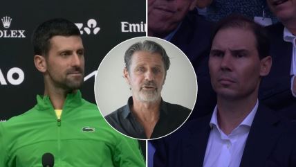 Novak Đoković Patrik Muratoglu i Rafael Nadal