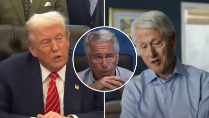 Donald Tramp, Bil Klinton, Džefri Epstin