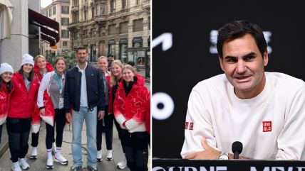 Đoković se fotografisao sa švajcarskim reprezentativkama