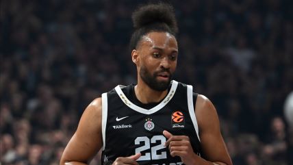 Džabari Parker na meču protiv Crvene zvezde