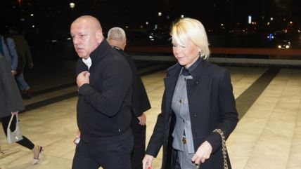 Darko Jevtić i Tatjana Ječmenica dolaze na događaj u Sava Centru